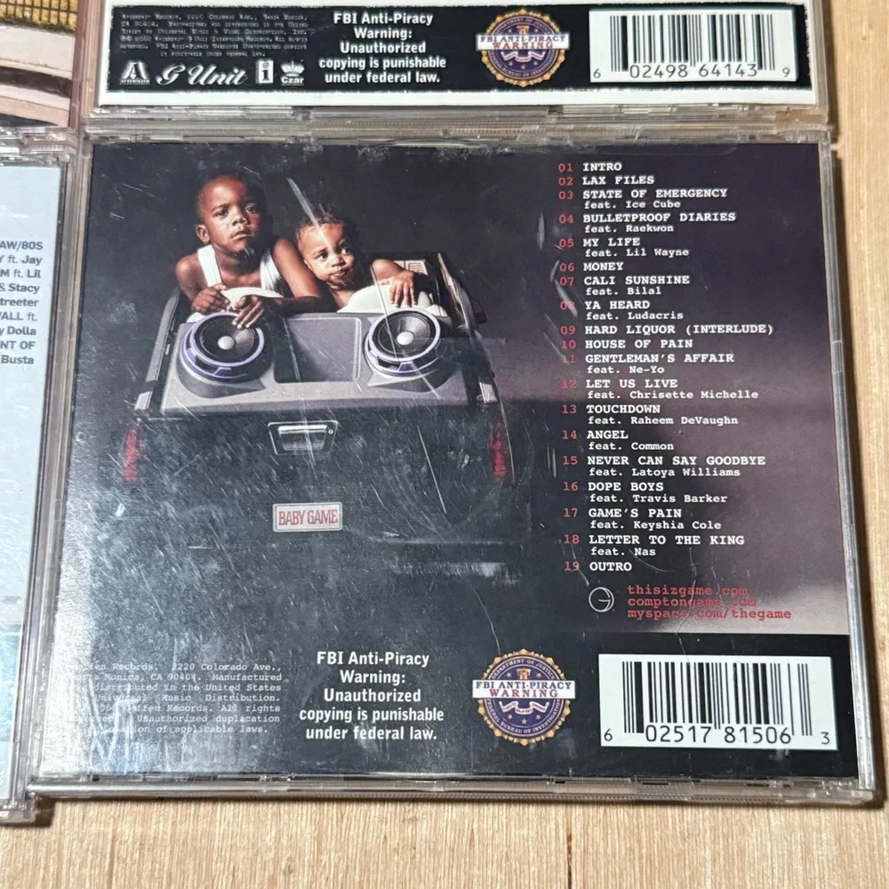 The Game 4-CD Lot Documentary/2/2.5/Lax Great Condition 5 CD’s Total Read Below! - Picture 9 of 14